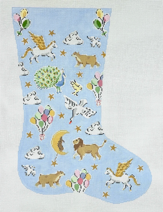The Celestial Menagerie Stocking