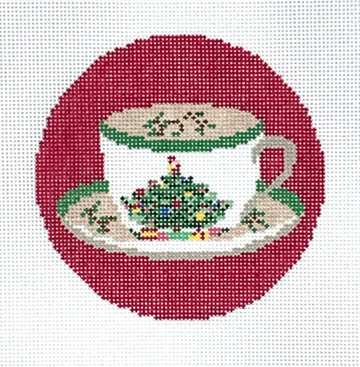 Christmas Cup Red Spode