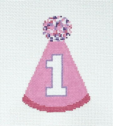 First Birthday Hat Pink
