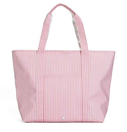 TRVL Jumbo Tote Pimlico Stripe Dusty Rose