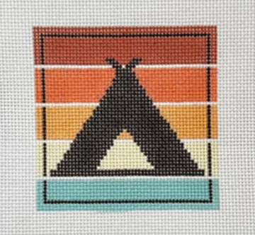 Multi Color Recreation Sign: Camp