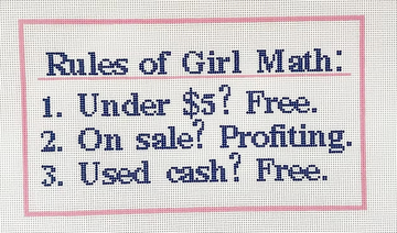 Rules of Girl Math