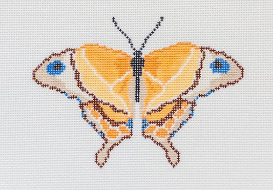 Orange Butterfly Ornament