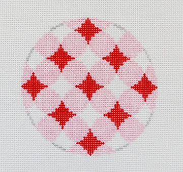 Pink Starburst Ornament