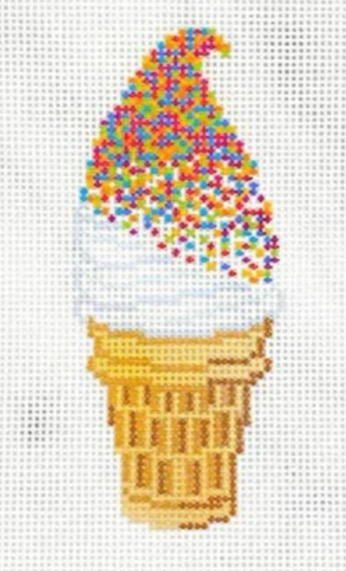 Sprinkles Ice Cream Cone