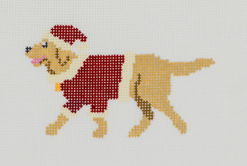 Santa Golden Retriever