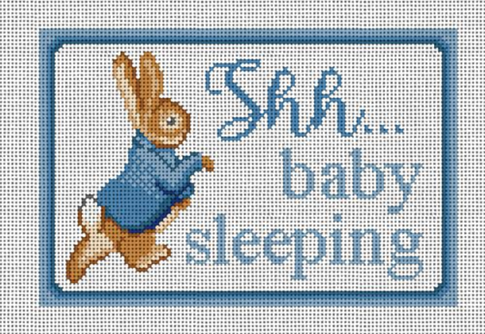 Peter Rabbit Baby Sleeping Blue