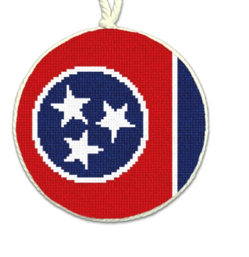 Tennessee State Flag Round