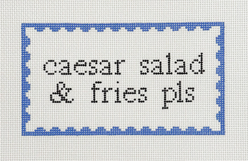 Caesar Salad and Fries, Pls