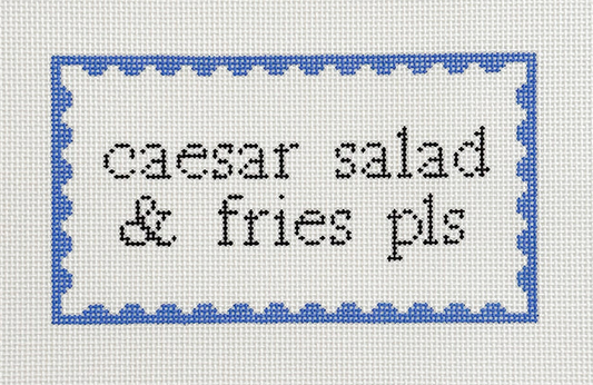 Caesar Salad and Fries, Pls