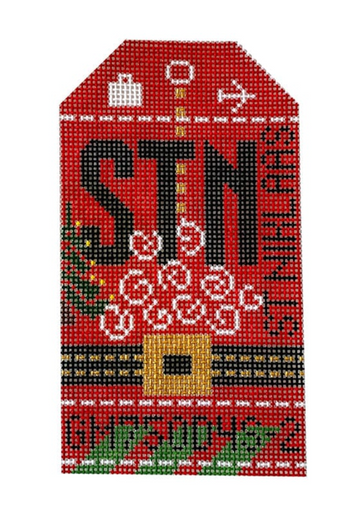 Sint Niklaas Retro Travel Tag