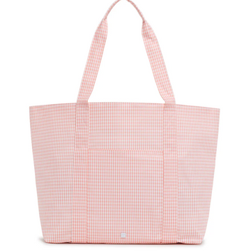 TRVL Jumbo Tote Gingham Taffy
