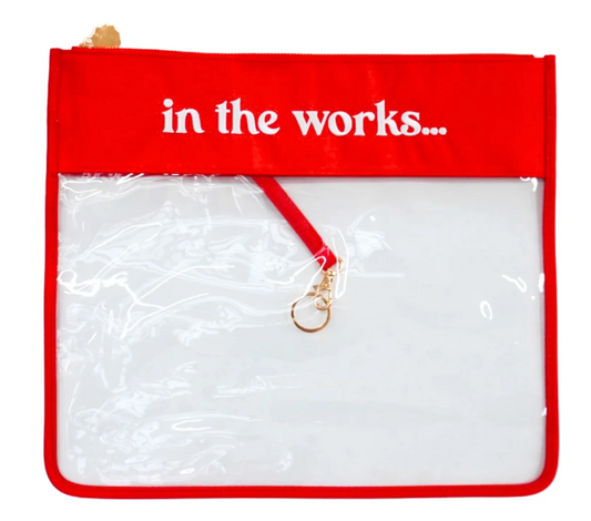 In the Works Project Bag Cherry