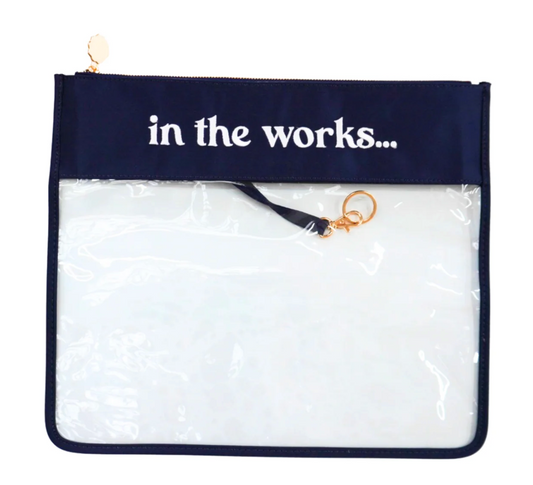 In the Works Project Bag Navy