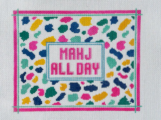 Mahj All Day Tile Bag Pillow