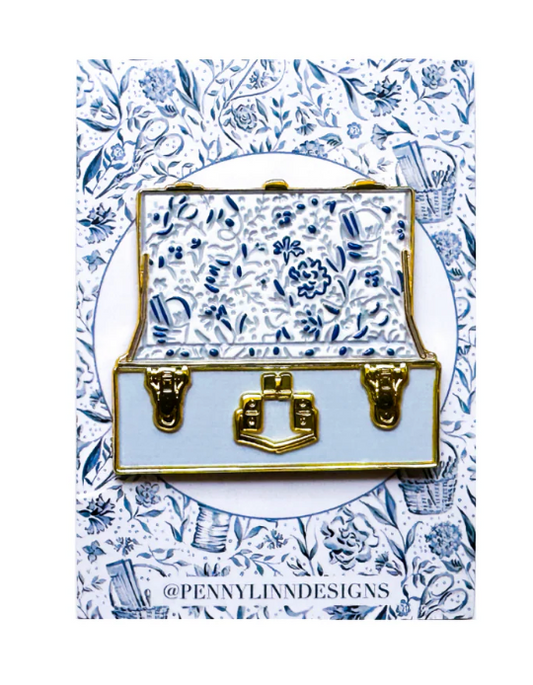 Petite Keep Open Trunk Blue