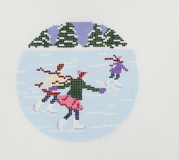 Ice Skaters Round