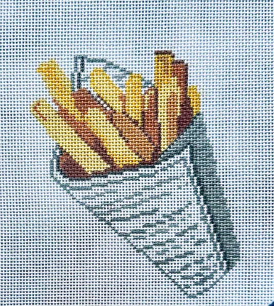 Frites in Newspaper