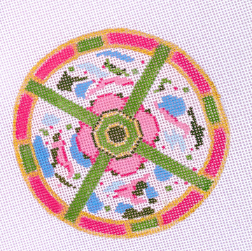 Famille Rose Plate