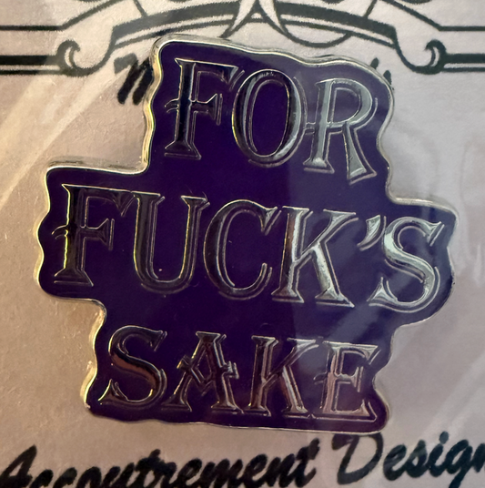 For Fuck's Sake Purple Needleminder