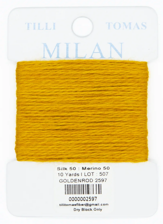 Milan Card 2597 Goldenrod