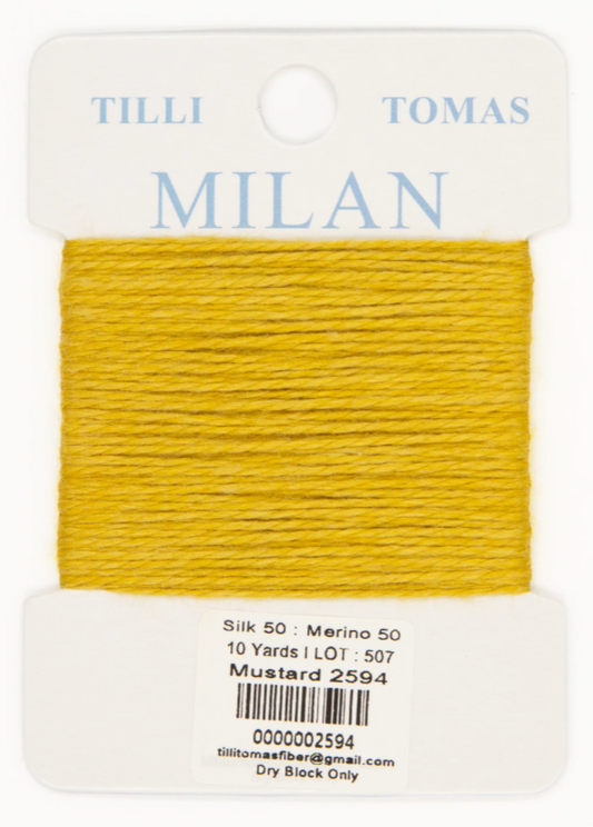 Milan Card 2594 Mustard