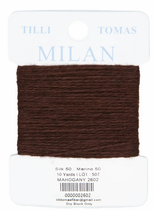 Milan Card 2602 Mahogany