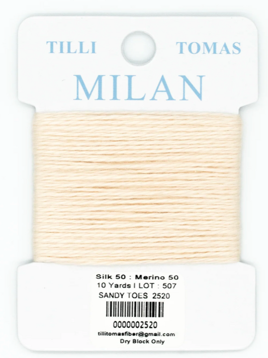 Milan Card 2520 Sandy Toes
