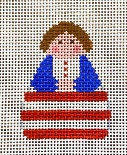 Red & White Stripe Angel