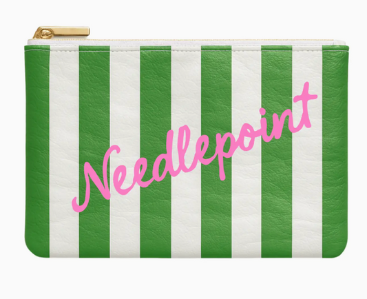 Needlepoint Striped Bag
