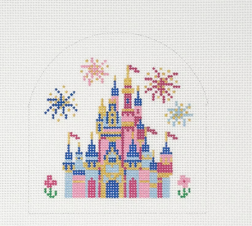 Spring Castle Snowglobe 13 mesh