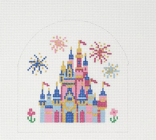 Spring Castle Snowglobe 13 mesh
