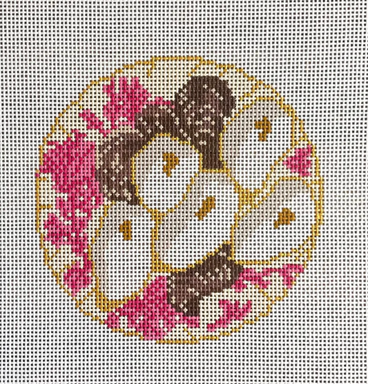 Pink Oyster Plate 13 mesh