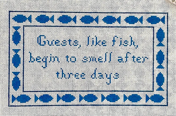 Guests, Like Fish, Begin To Smell After Three Days