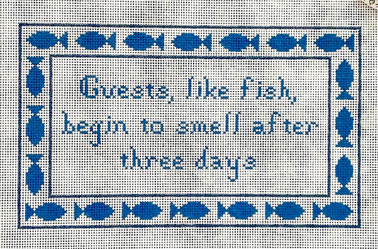 Guests, Like Fish, Begin To Smell After Three Days