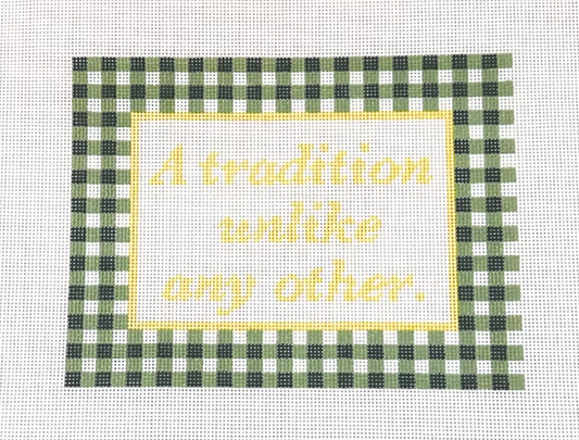 A Tradition Unlike Any Other Pillow