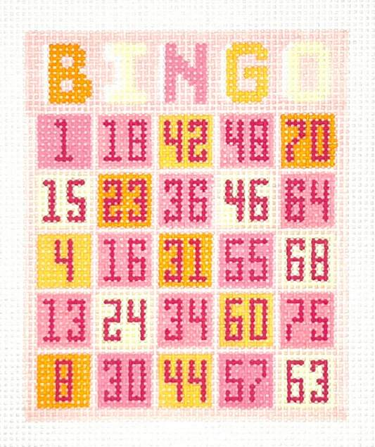 Bingo Card Pink