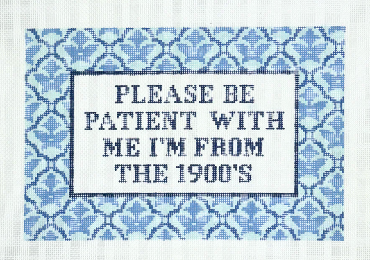 1900s Patience Blue