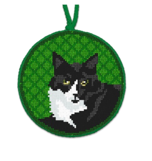 Tuxedo Cat Ornament