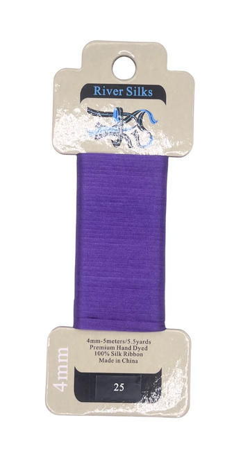 River Silks 4mm 025 Deep Lavender