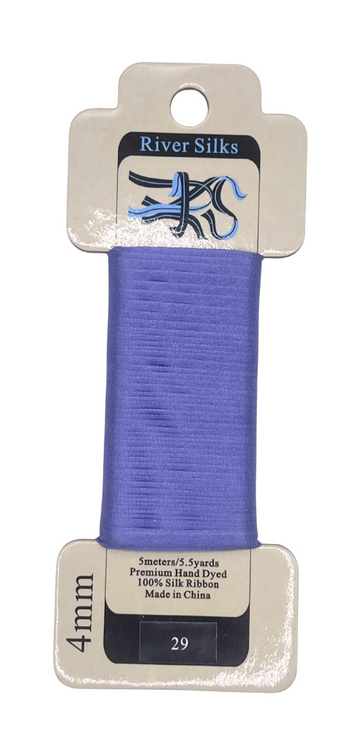 River Silks 4mm 029 Deep Periwinkle