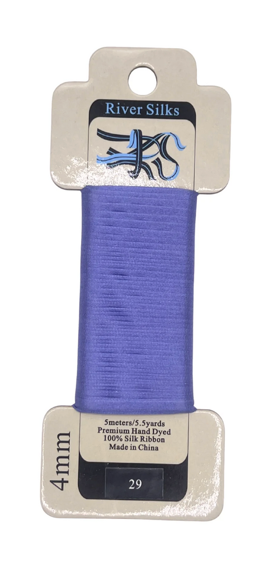 River Silks 4mm 029 Deep Periwinkle