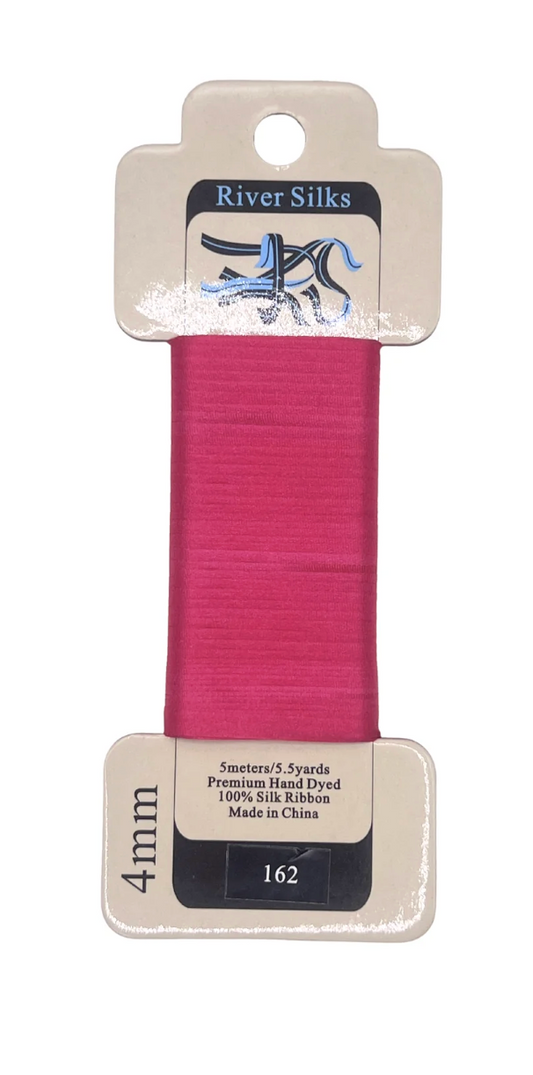 River Silks 4mm 162 Fuchsia