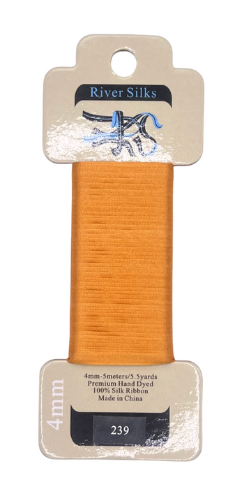 River Silks 4mm 239 Apricot