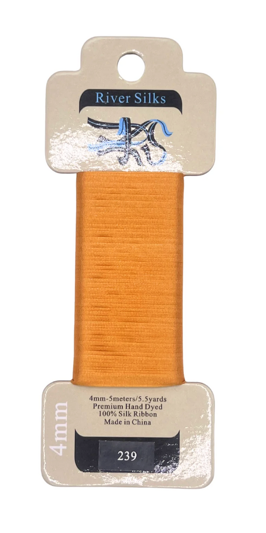 River Silks 4mm 239 Apricot