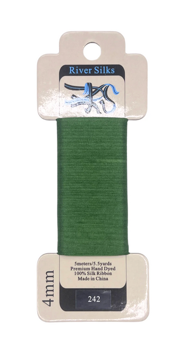 River Silks 4mm 242 Juniper