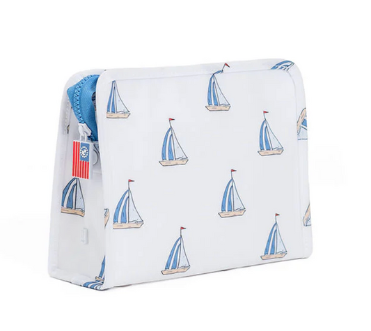 Roadie Large Zip Bag TRVL Sail Away