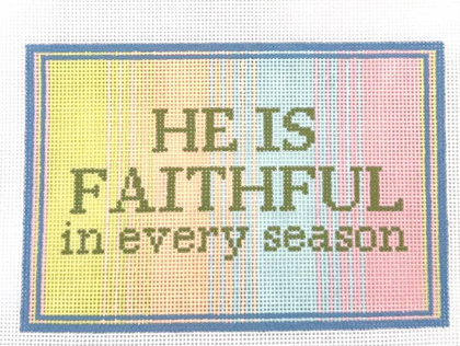 He is Faithful 13ct