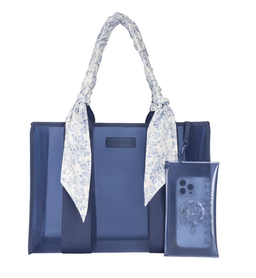 Case-Mate Something Navy Twilly Jelly Tote Bag