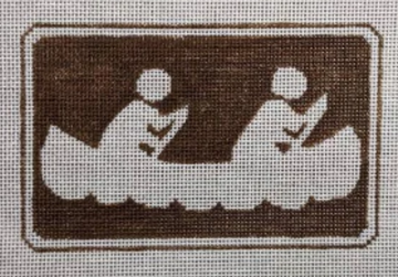 Outdoor Recreation Canoe Sign